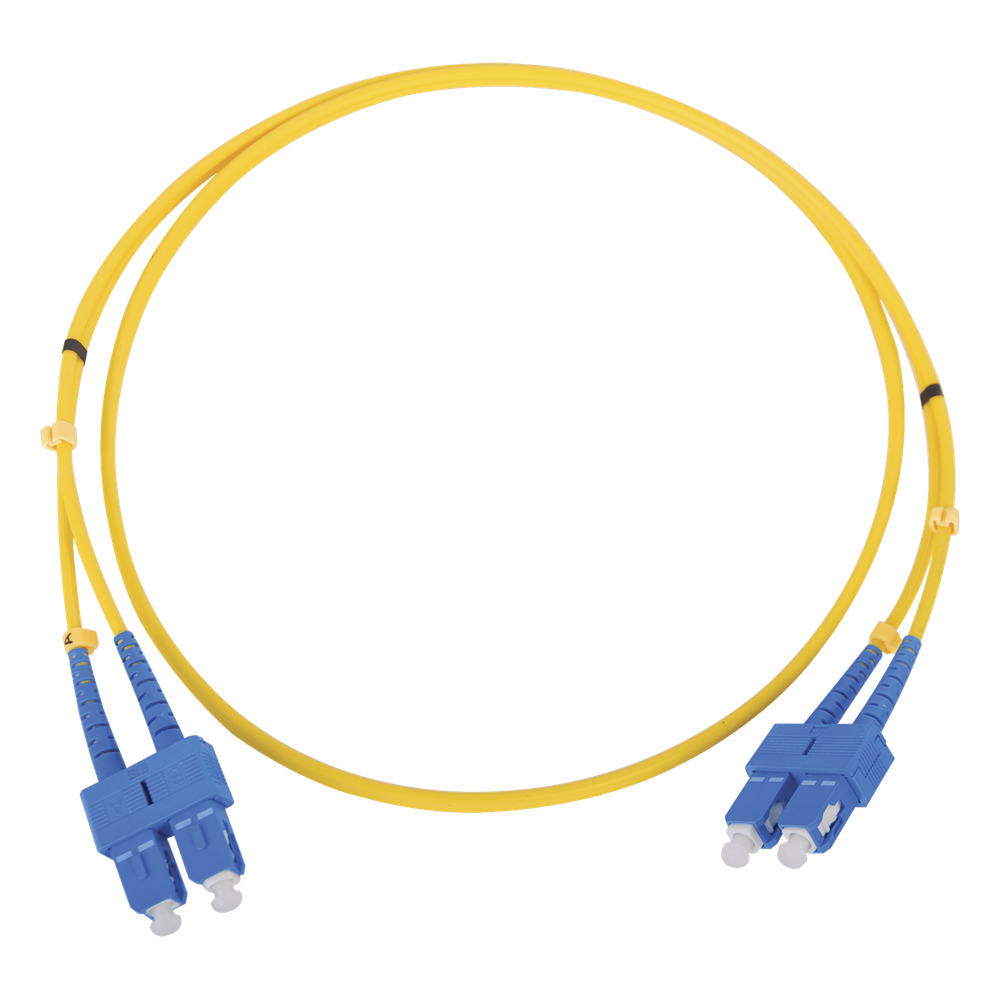 Jumper de Fibra Óptica Monomodo SC/SC Duplex de 1 Metro (3.28 Pies)