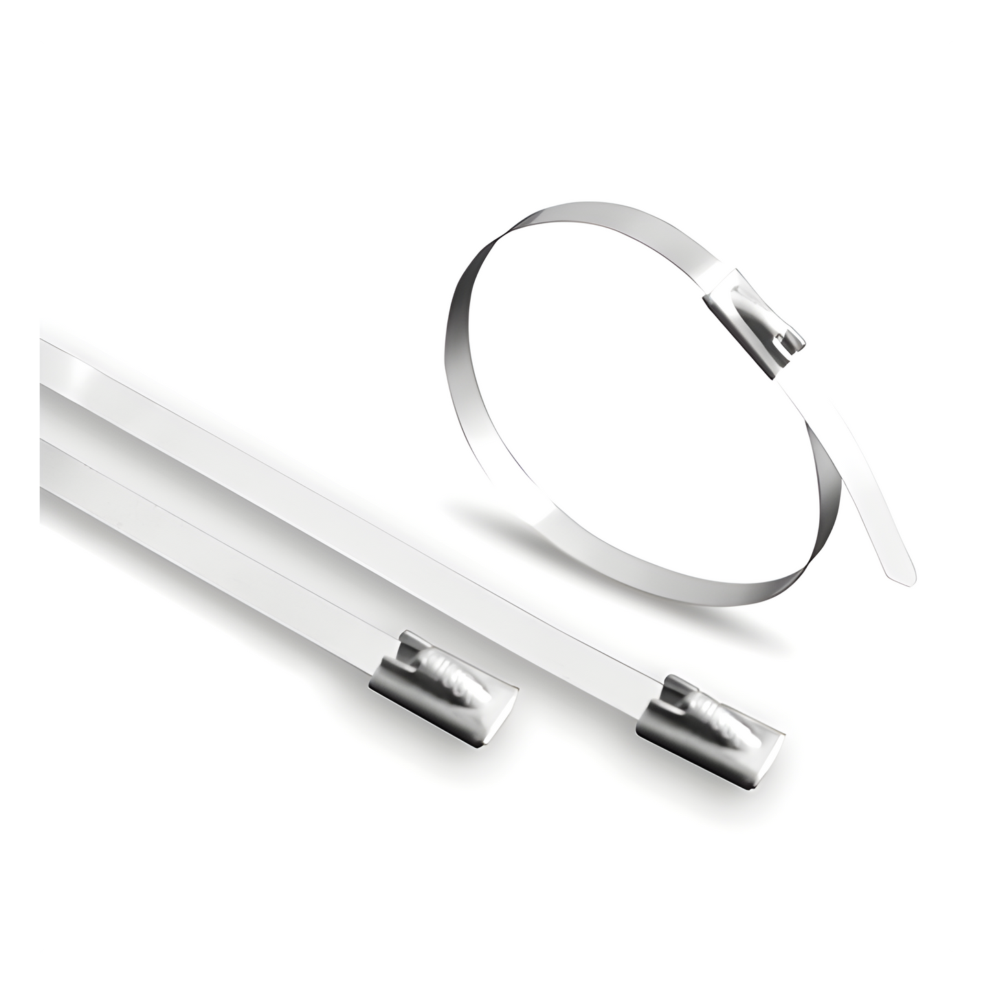Cincho de Acero Inoxidable, 4.6 x 360 mm (100pzs) (4100-02000)