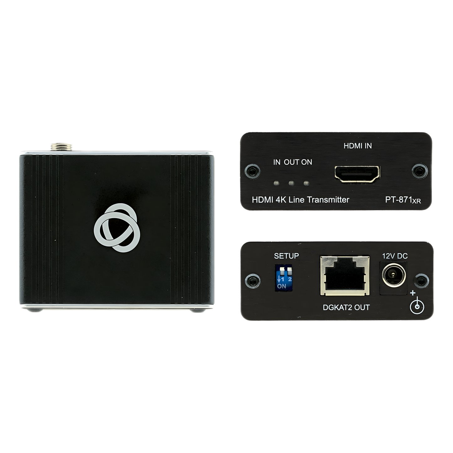 Kit Extensor HDMI 2.0 | DGKat™ 2.0 | 4K@60Hz (4:4:4) HDR | HDCP 2.2 | Alcance 60 m (196.9 ft) 4K60 4:4:4 | 70 m (229.7 ft) 4K60 4:2:0 | Alimentación Bidireccional | Compresión de Bajo Nivel | Latencia Cercana a Cero | Audio 32 Canales