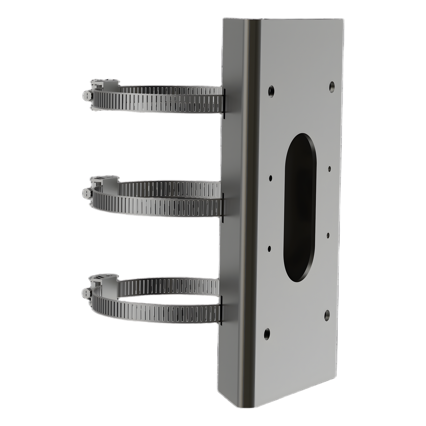 Soporte de Montaje Poste / Acero Inoxidable / Diámetro 67-127 mm/ Compatibilidad con DS-TCG406-E