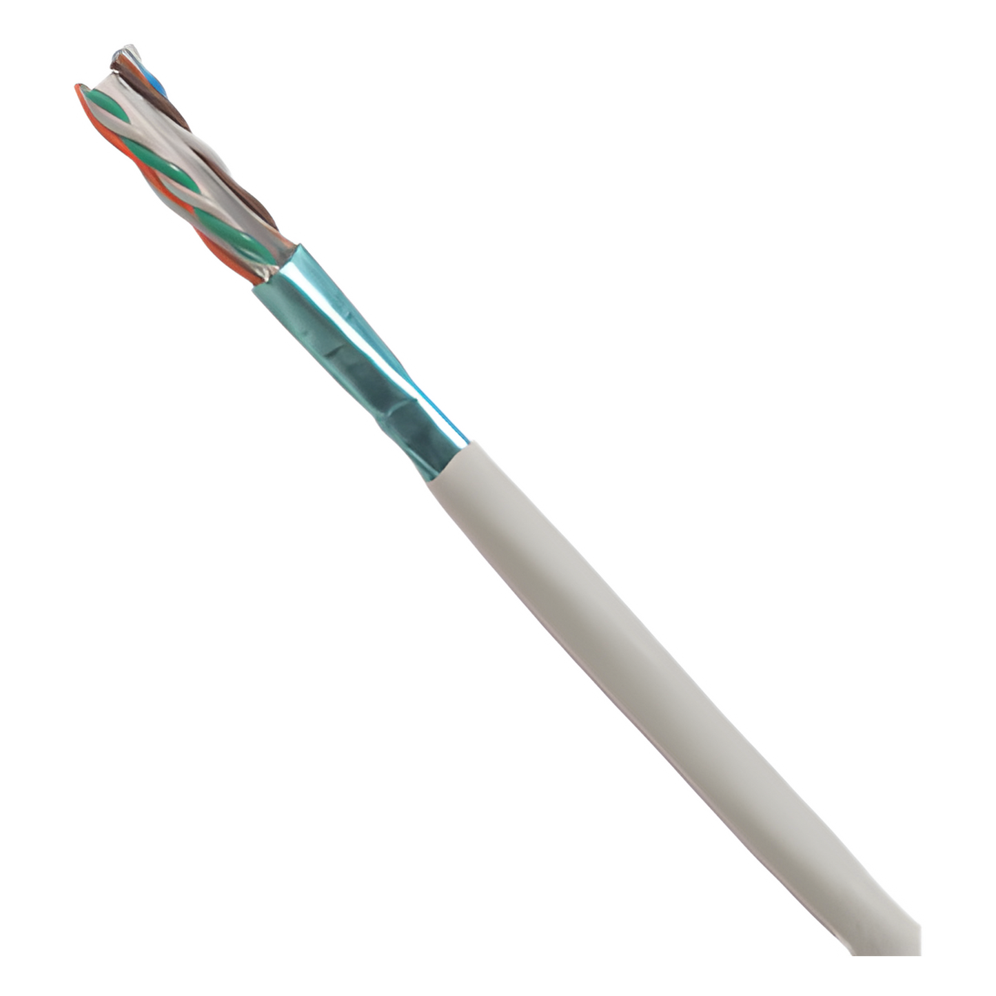 Bobina de Cable UTP de 4 Pares, Vari-MaTriX HD, Cat6A, 23 AWG, LSZH-3 (Libre de Gases Tóxicos), Color Gris, 305 Metros (1000 Pies)
