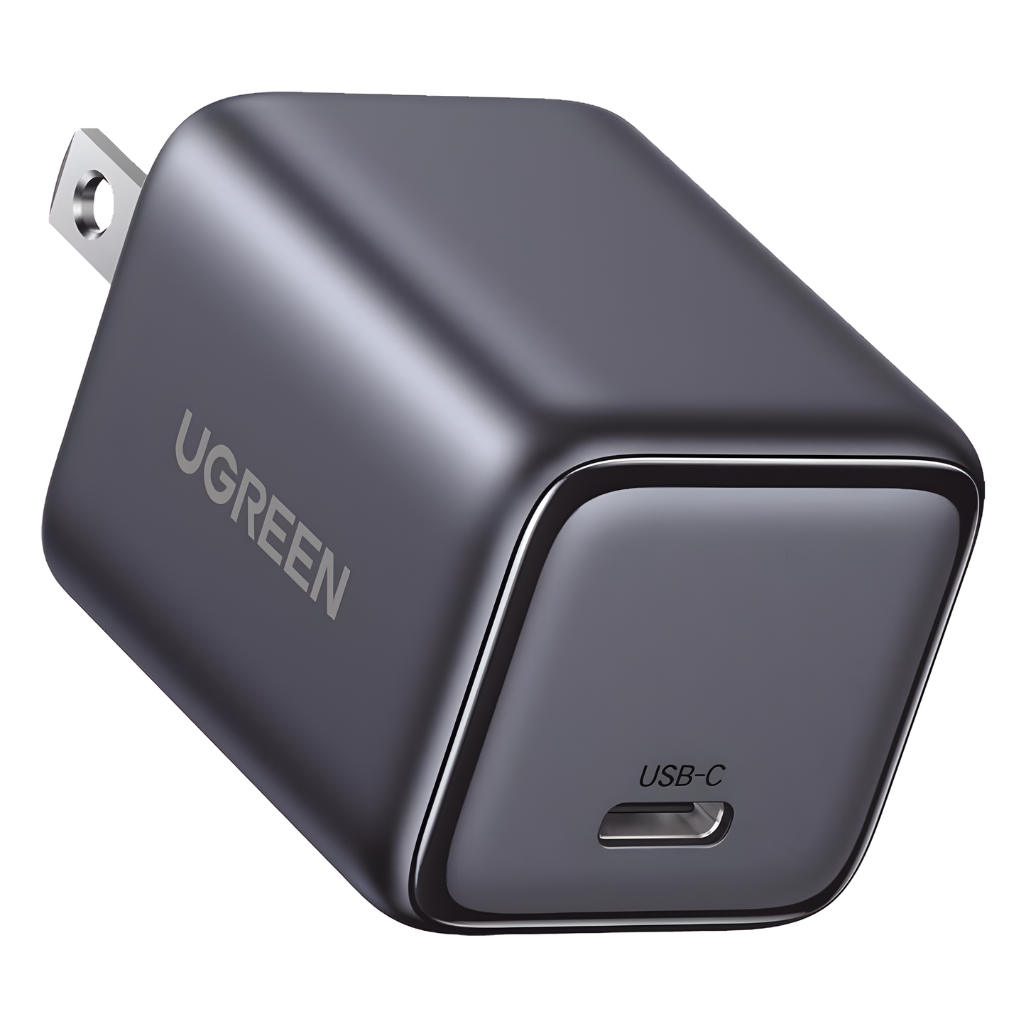 Cargador Mini de 30W | 1 USB-C de Carga Rápida | Tecnología GaN II | Carga Inteligente | Múltiple Protección | Mayor Eficiencia Energética | Tamaño Compacto.