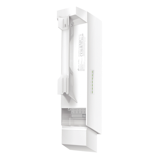 KIT de Enalce Inalámbrico Omada para Exterior / Frecuencia de 5GHz / Emparejamiento Automático / 3 puertos Gigabit / PoE Pasivo 24 Vcc o 802.3 PoEaf / Antena Direccional de 7 dBi MIMO 2x2 / Adminsitración Remota Mediante Omada