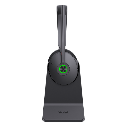 Diadema Inalambrica BH74-With-Stand-UC-USB-C/A de Yealink con Compatibilidad UC Multiplataforma y Acoustic Shield 3.0