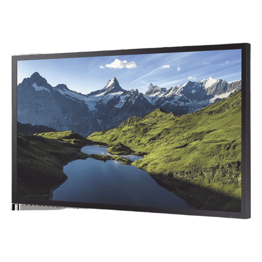 Pantalla Profesional LED 46" para Exterior con Vidrio Templado de Protección 5T, Full HD (1080p), HDMI, Brillo 3500 cd/m2. Compatible VESA 995 x 500mm