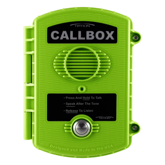 Callbox, Intercomunicador Inalámbrico Vía Radio UHF 450-470MHZ, Serie Q1 en Color Verde
