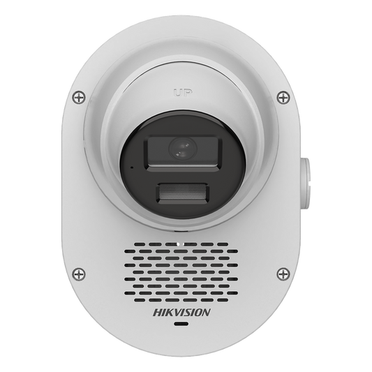 Cámara Turret TURBOHD 2 Megapixel (1080p) / Imagen a Color 24/7 con Apertura F1.0 / Audio Bidireccional y Sirena / Luz Blanca e IR 40 m (131.2 ft) / IP67 / Smart-Hybrid Light / 3D DNR