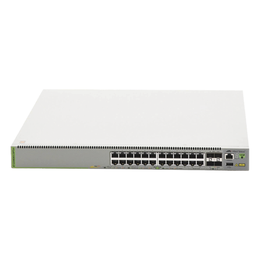 Switch L3, Stack, 20 puertos 1G POE+, 4 MultiGigabit POE+, 4 puertos SFP+, PSU FIJA