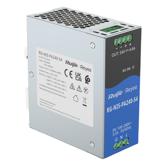 Fuente de Alimentación AC/DC 240W DIN-RAIL para Switch Industrial