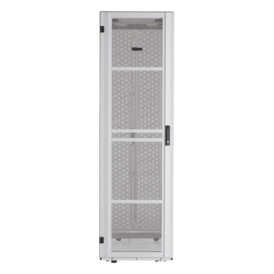 Gabinete FlexFusion™ XGL (Light) para Centros de Datos, 42 UR, 800 mm de Ancho, 1070 mm de Profundidad, Fabricado en Acero, Color Blanco