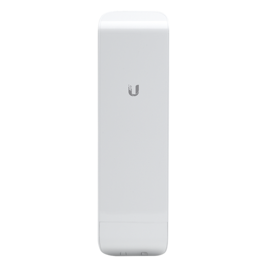 NanoStation airMAX M5 CPE, hasta 150 Mbps, frecuencia 5 GHz (5170-5875 MHz) con antena integrada de 16 dBi