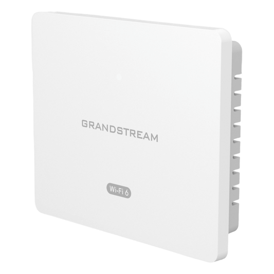 Punto de Acceso Wi-Fi 6 AX3000 / 3 Gbps / 4 Puertos Gigabit con PoE / MU-MIMO 2x2 (2.4GHz) y 3x3 (5GHz) / Hasta 256 Clientes Simultáneos / Cobertura de 100 mts / Gestión en la Nube GDMS