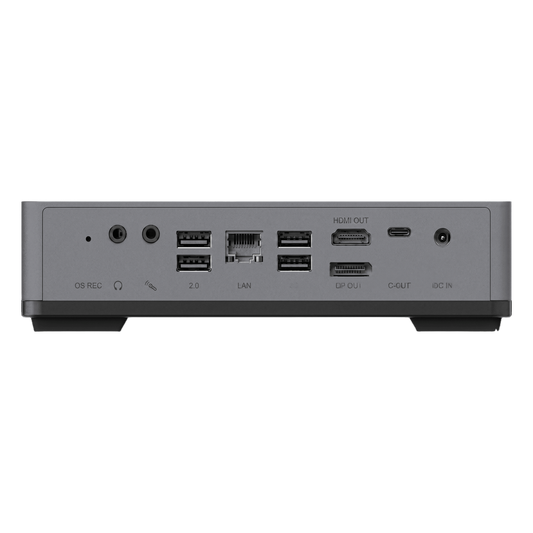 Mini Estación de Trabajo / CPU i7 / 16 GB RAM / 512 GB SSD / Windows 11 IoT / 2 Salidas de Video (HDMI-DP) / USB-C y USB-A