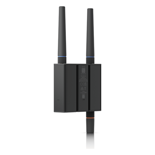 Router UniFi Ultra LTE con WiFi 4 / ranura para 1 tarjeta SIM / 2 Puertos RJ45 10/100Mbps / Alimentación por USB Type-C y ATX DC / Bandas LTE B2, B4, B5 /