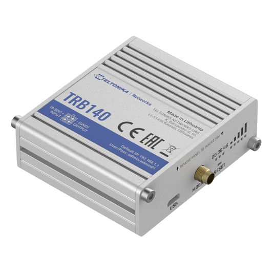 Router Industrial LTE 4G, con 1 puerto Ethernet 10/100/1000Mbps Gigabit