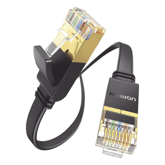 Cable Ethernet Plano Cat7 U/FTP 10 Gigabit 600MHz 1 Metro (3.28 Pies)