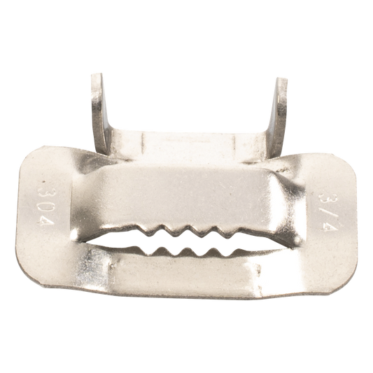 Hebilla de Acero Inoxidable T, 3/4", 100 piezas