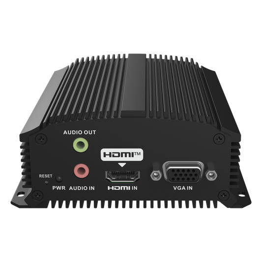 Codificador de Vídeo (Encoder) / Entrada HDMI o VGA / 1 Entrada de Audio