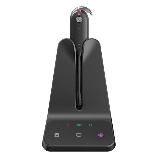 Auricular DECT Inalámbrico WH63 E2 de Yealink con Certificación Teams y Cancelación de Ruido Profesional