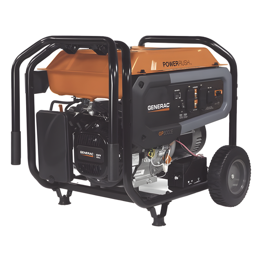 Generador Portátil a Gasolina, 8 kW, 120/240Vca, Arranque Eléctrico