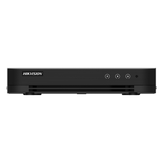 DVR 8 Canales TURBOHD + 4 Canales IP / 5 Megapixel Lite - 3K Lite / Audio Bidireccional /ACUSENSE (Evista falsas alarmas) / 1 Bahía de Disco Duro / Salida de Video en Full HD