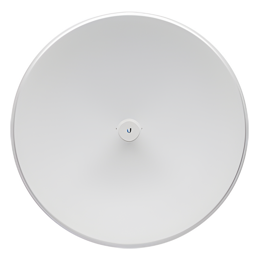 PowerBeam airMAX AC hasta 450 Mbps, frecuencia 5 GHz (5150 - 5875 MHz) con antena tipo plato de 29 dBi
