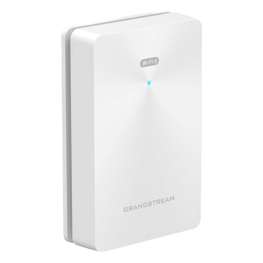 Punto de acceso Wi-Fi 6 802.11ax de pared, MU-MIMO 2x2:2 (2.4G) y 3x3:2 (5G), Throughput inalámbrico de 3 Gbps y 4 puertos Gigabit cableados