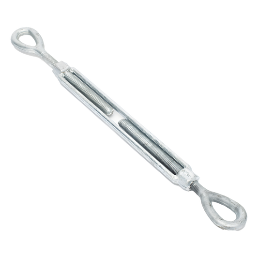 Tensor de 1/2" x 9" Acero Forjado OJO-OJO Galv. Inmersión en Caliente (Carga Max. 2200 lbs).
