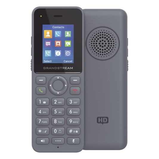 Teléfono Inalámbrico DECT HD, Hasta 20 cuentas SIP por sistema, Conferencia de audio de 3 vías, Audio HD