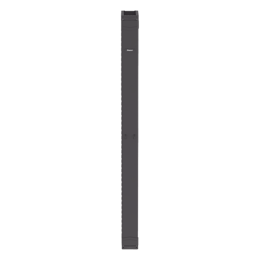 Organizador Vertical PatchRunner™, Sencillo (Solo Frontal), Para Rack Abierto de 45 Unidades, 6 in de Ancho, Color Negro