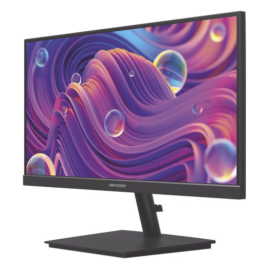 Monitor LED Full HD (1920 X 1080) de 21.5" / Ideal para CCTV, Oficina y Hogar / Entrada HDMI-VGA / Montaje VESA (75 X 75) / Uso 24/7 / Backlight E-LED / 100 Hz / Ultra Delgado / Bocinas Integradas