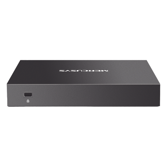 Switch NO Administrable / Para escritorio / Carcasa de Metal / 8 puertos 10/100/1000 Mbps / Diseño Compacto / Plug and Play