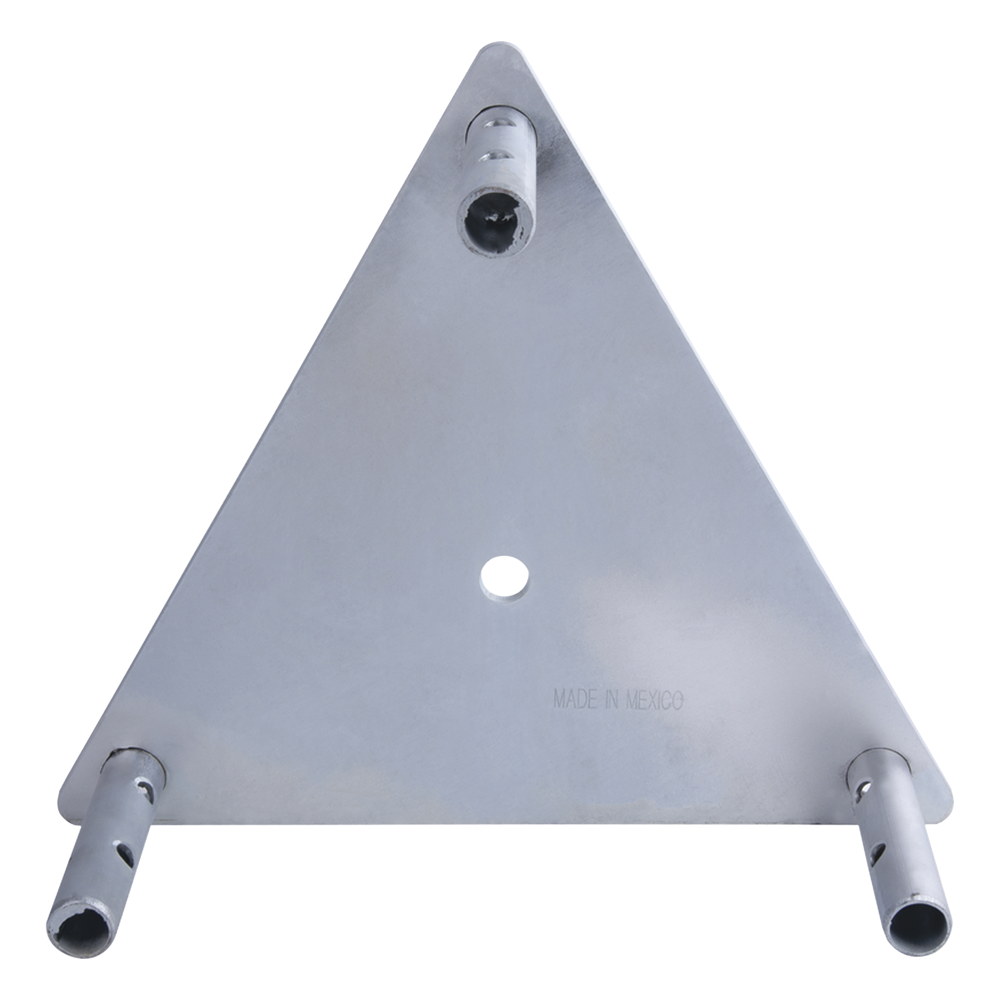 Base para torre sección STZ-30 galvanizada por electrolisis.
