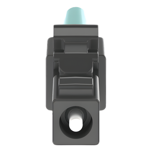 Conector LC de Empalme por Fusion OmniSplice™, Para Fibra Óptica Multimodo 50/125µm OM3/OM4/OM5, Color Aqua