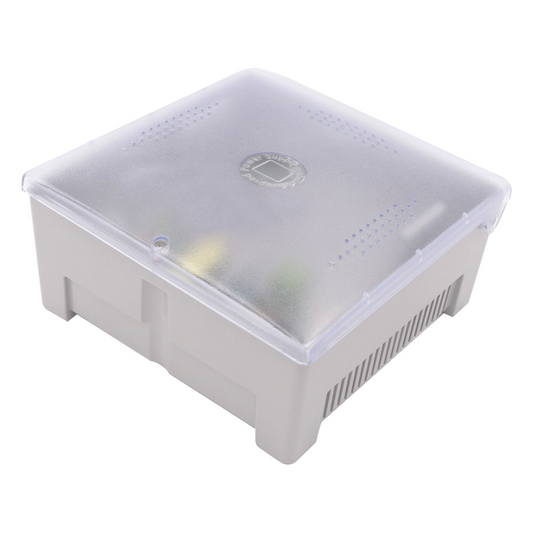 Fuente de Poder con Gabinete de 4 Salidas de 11 - 15 Vcc / 5 Amper / Voltaje de Entrada: 96 - 264 Vca / Soporta Protección contra Sobrecorriente de Salida, Protección contra Cortocircuito / Led Indicador