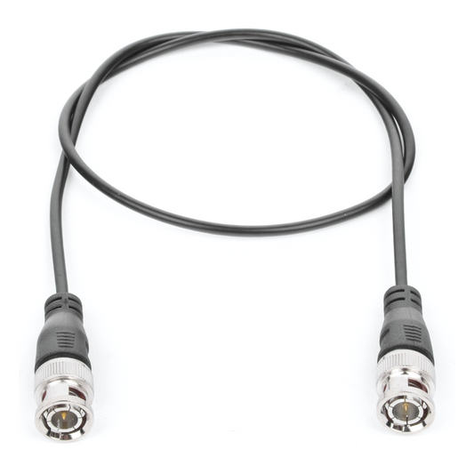 Cable Coaxial Armado con Conector BNC (Video) / Longitud de 1.5 Metros (4.92 Pies) / Optimizado para Cámaras 4K / Uso en Interior