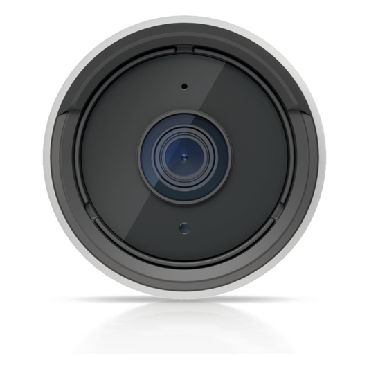 Cámara UniFi Protect G6 Bullet Color Blanco, PoE, 1.8" 4K, AI Multi-TOPS, Visión Nocturna IR 30m, Protección IP66, Reconocimiento Facial y Placa, Montaje en Pared, Techo, Poste