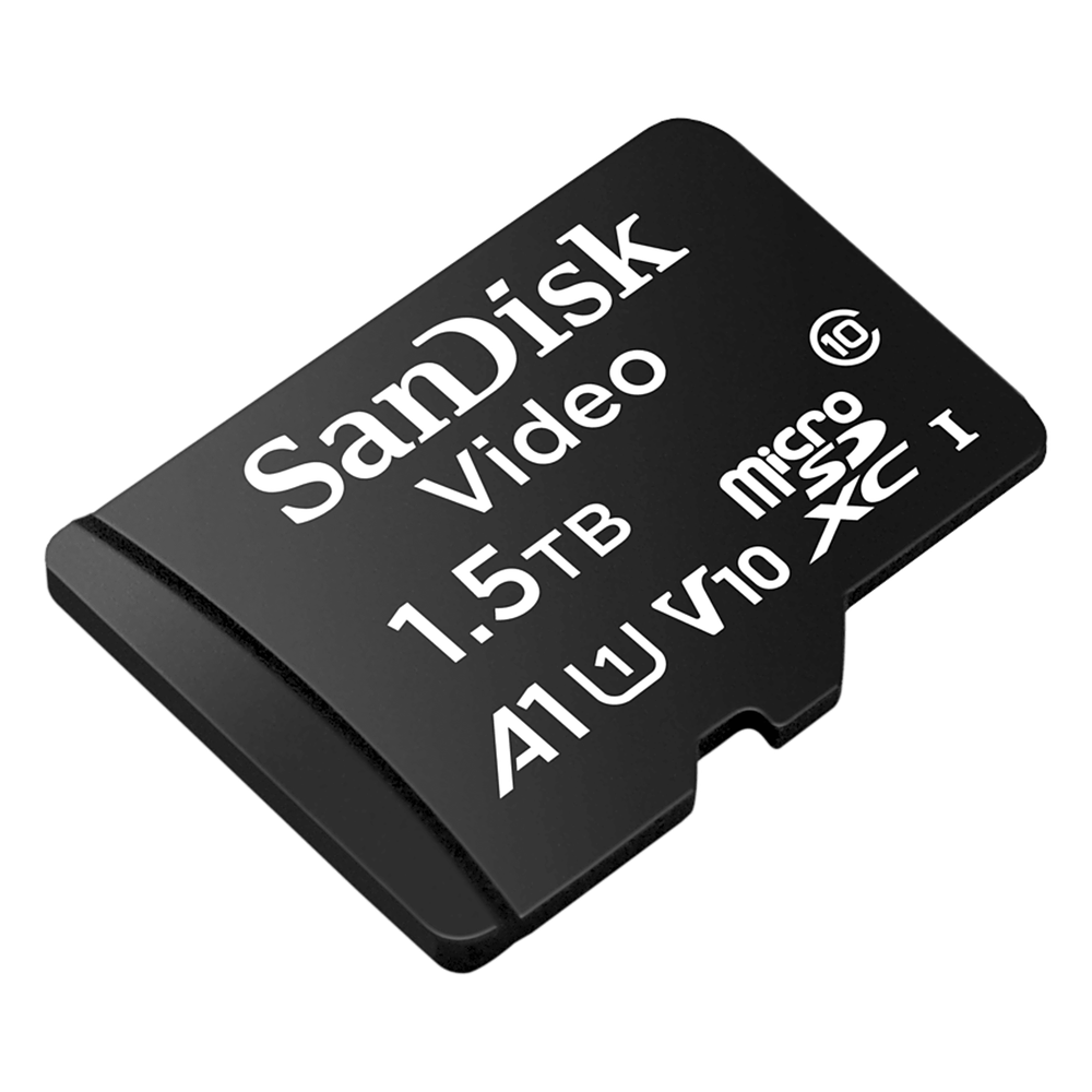 Memoria microSD SanDisk 1.5TB (1500 GB) / Alta Resistencia / Videovigilancia / Clase 10