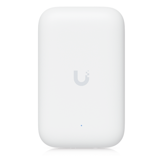 Access Point UniFi UK Ultra Navaja Suiza WiFi 5, MU-MIMO 2x2, instalación flexible, antena sectorial integrada, (2) conectores RP-SMA para antenas omnidireccionales externas, para interior o exterior (IPX6)