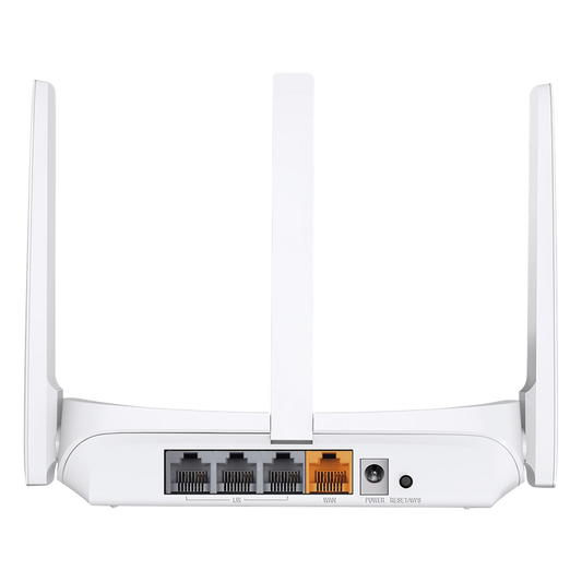 Router Inalámbrico N / 2.4 GHz de 300 Mbps / 1 Puerto WAN 10/100 Mbps / 3 puertos LAN 10/100 Mbps / 3 antenas de 5 dBi / Compatible con IPTV e IPV6