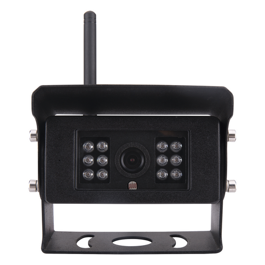 Sistema Profesional Inalámbrico de Cámara de Reversa Infrarroja y Monitor de 7" para Vehículos de Trabajo y Montacargas