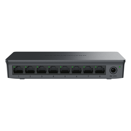 Switch de Red Administrable Capa 2 Lite / 8 Puertos Gigabit Ethernet / VLAN / QoS / Snooping IGMP / Montaje en Pared y Escritorio / Compatible con GDMS