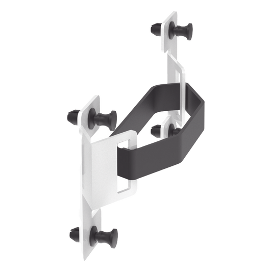 Kit de Soporte de Correa, Para Uso con Gabinetes Multipropósito, de Instalación a Presión, Color Blanco