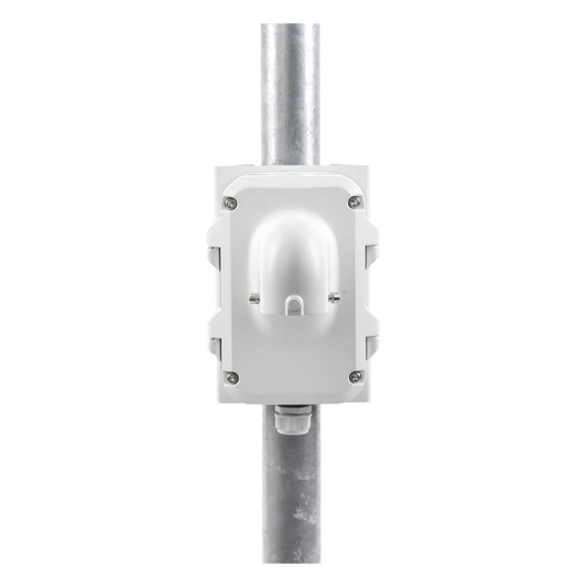 Montaje de Poste para Domos Hikvision / Color Blanco / Uso en Exterior