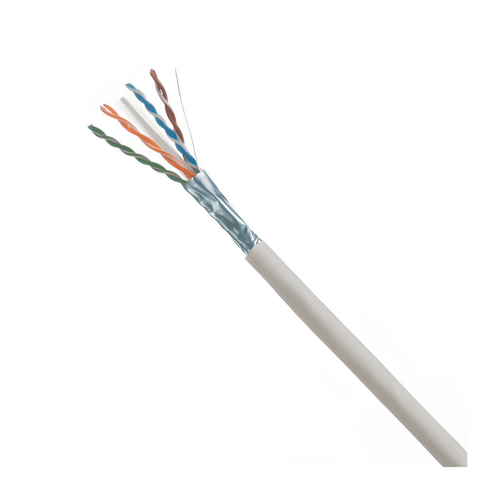 Bobina de Cable UTP de 4 Pares, Vari-MaTriX HD, Cat6A, 23 AWG, CMR (Riser), Color Blanco, 305 Metros (1000 Pies)