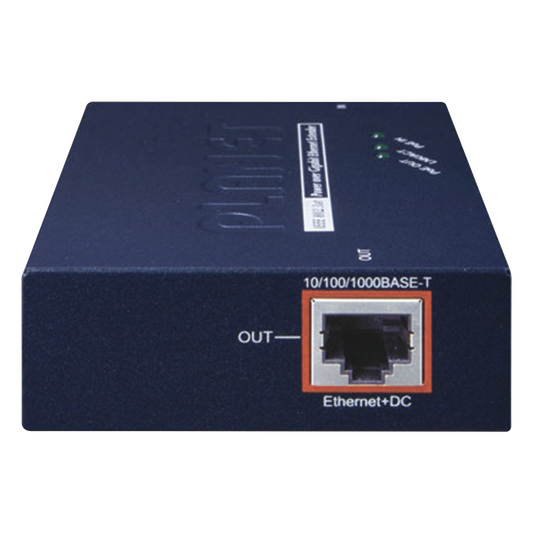 Extensor PoE+ / Hasta 100 m / Entrada PoE+ Gigabit 802.3 at y Salida PoE+ Gigabit 802.3 af / at / Interior