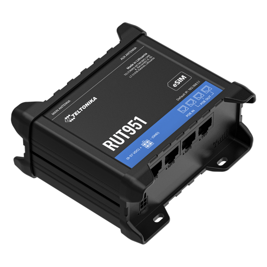 Router PoE 4G Industrial con VPNs Avanzadas / Dual SIM / Soporta eSIM / Gestión Remota (Opcional RMS)