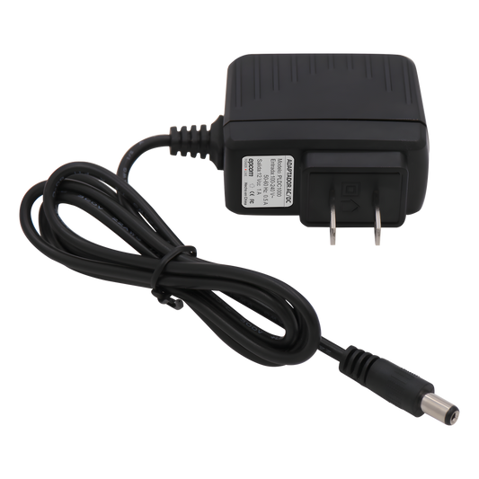Fuente de poder de 12 Vcc @ 1 Amp Regulado / Uso en Interior / Múltiples Usos / Con cable de 95 cm