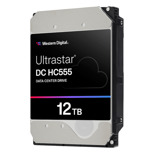Disco Duro Enterprise 12 TB / Wester Digital (WD) / Serie Ultrastar / Recomendado para Data Center y NVRs de Alta Capacidad / Alto Performace