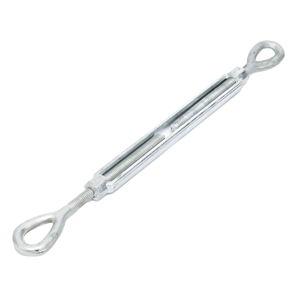 Tensor de 1/2" x 9" Acero Forjado OJO-OJO Galv. Inmersión en Caliente (Carga Max. 2200 lbs).